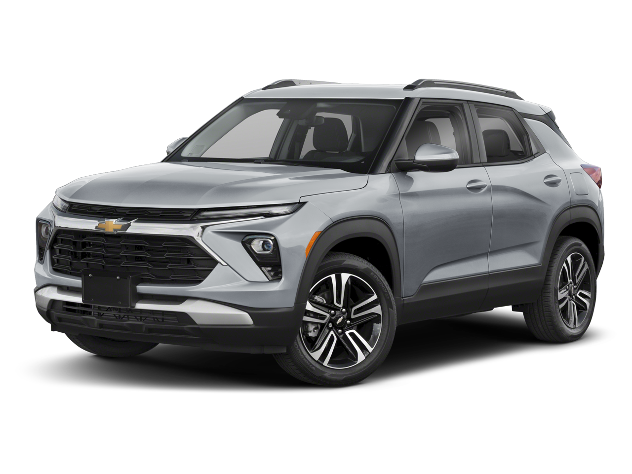 2026 Chevrolet Trailblazer LT in Summit White — front three-quarter view