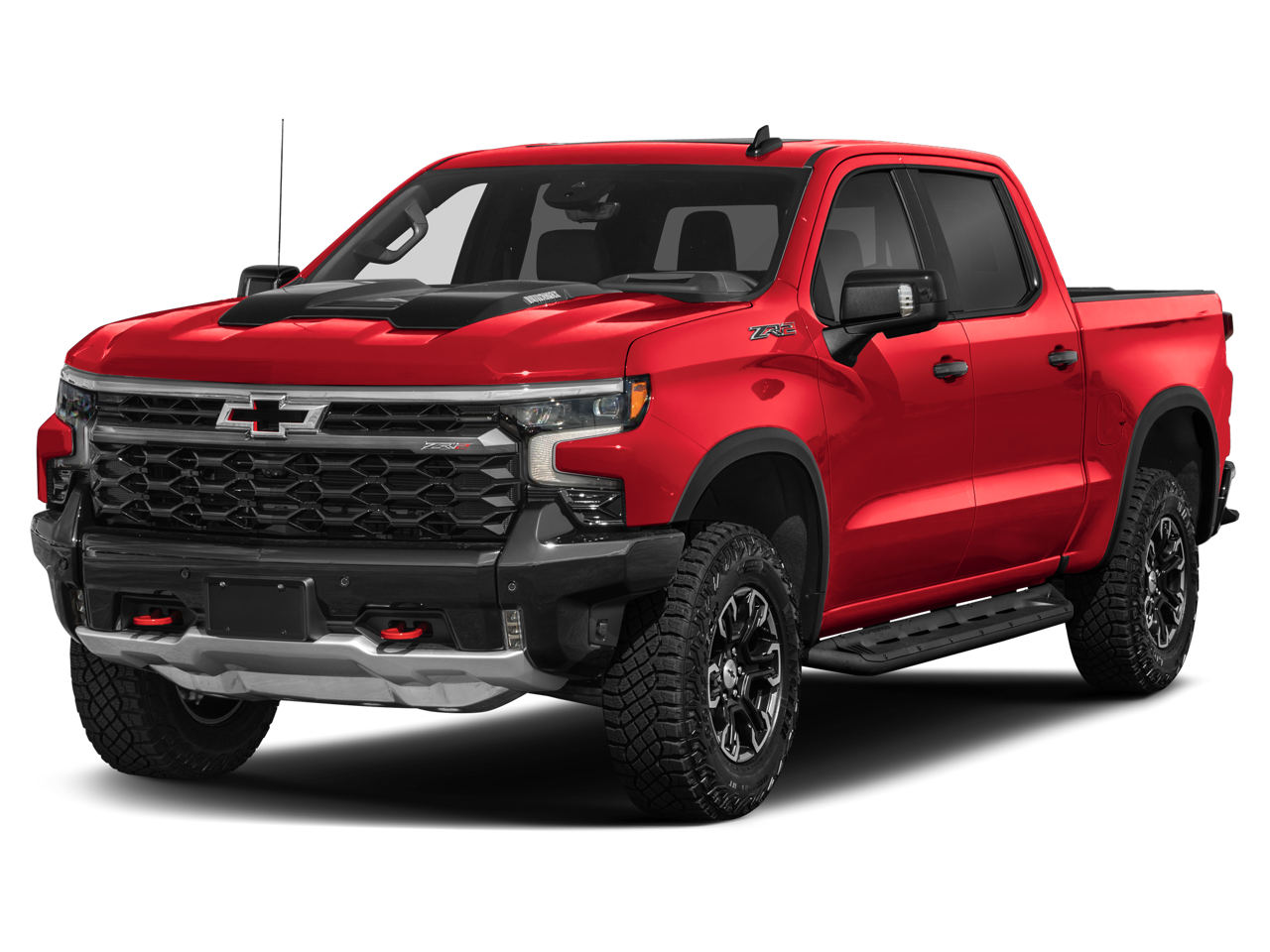 2026 Chevrolet Silverado 1500 ZR2 in Black — front three-quarter view