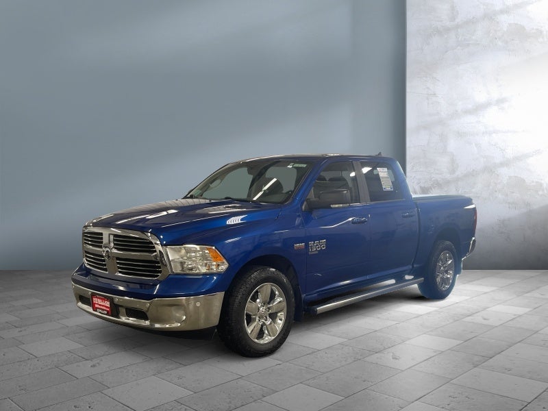 2019 RAM 1500 Classic Big Horn in Blue — front three-quarter view