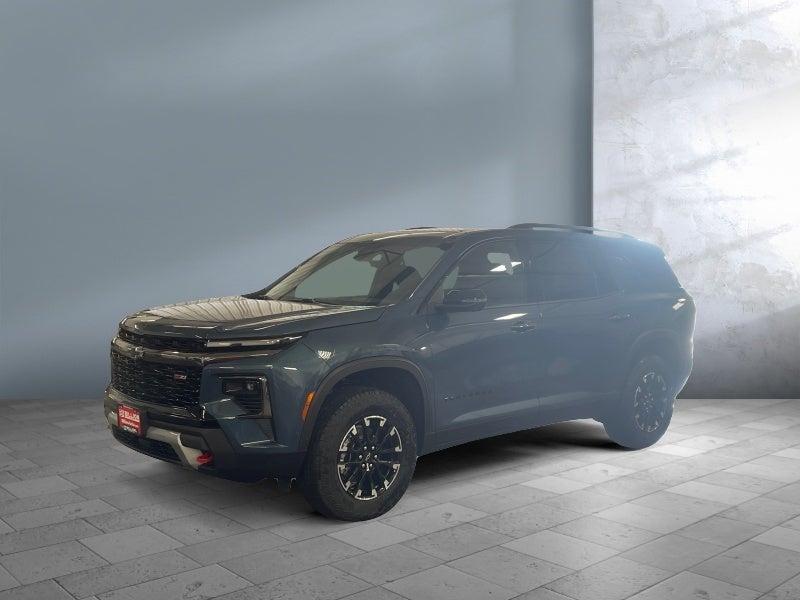 2026 Chevrolet Traverse Z71 in Lakeshore Blue Metallic — front three-quarter view