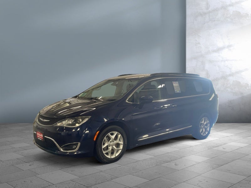 2017 Chrysler Pacifica Touring-L in Blue — front three-quarter view