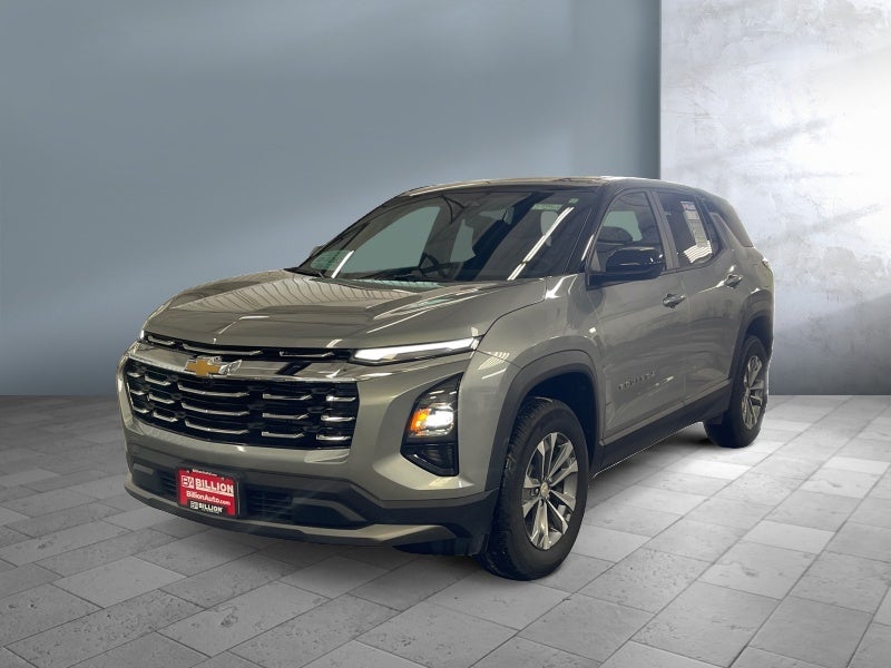 2026 Chevrolet Equinox LT in Sterling Gray Metallic — front three-quarter view