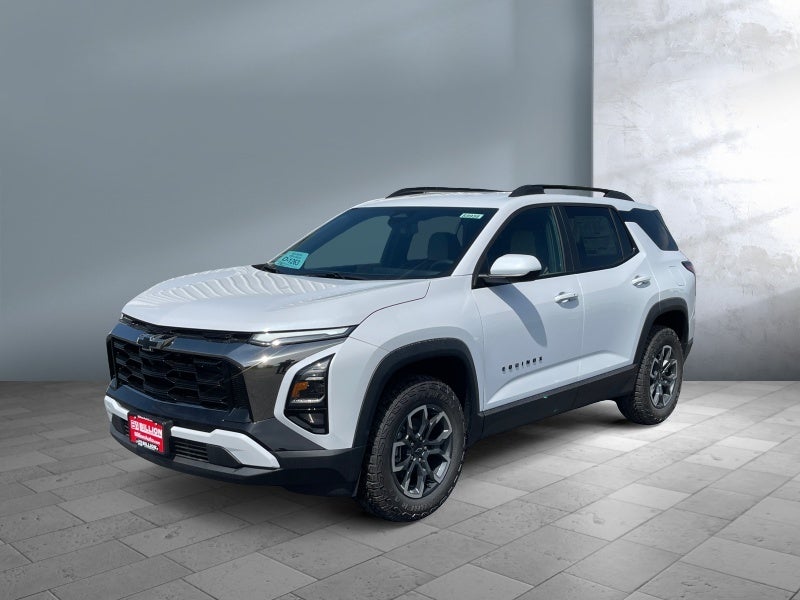 2026 Chevrolet Equinox ACTIV in Polar White Tricoat — front three-quarter view