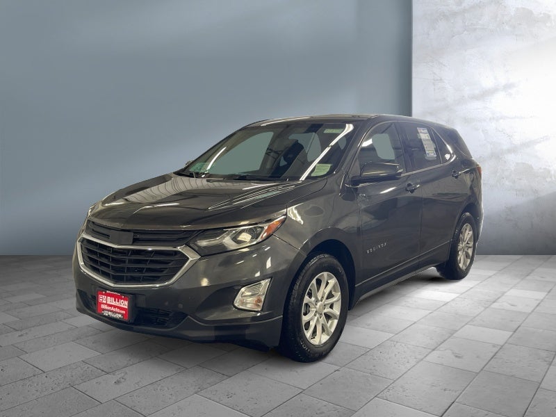 2019 Chevrolet Equinox LT in Nightfall Gray Metallic — front three-quarter view