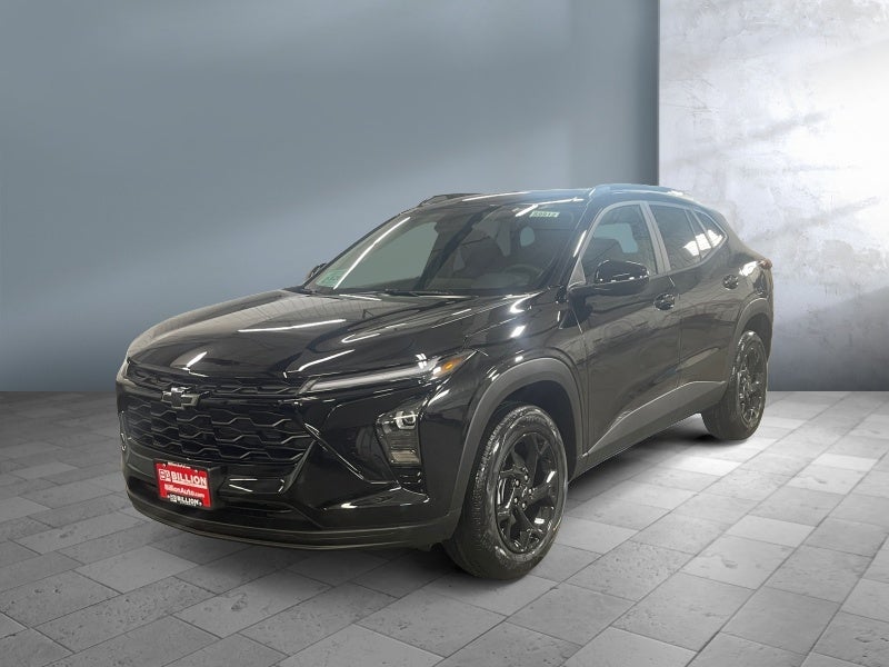 2026 Chevrolet Trax LT in Mosaic Black Metallic — front three-quarter view